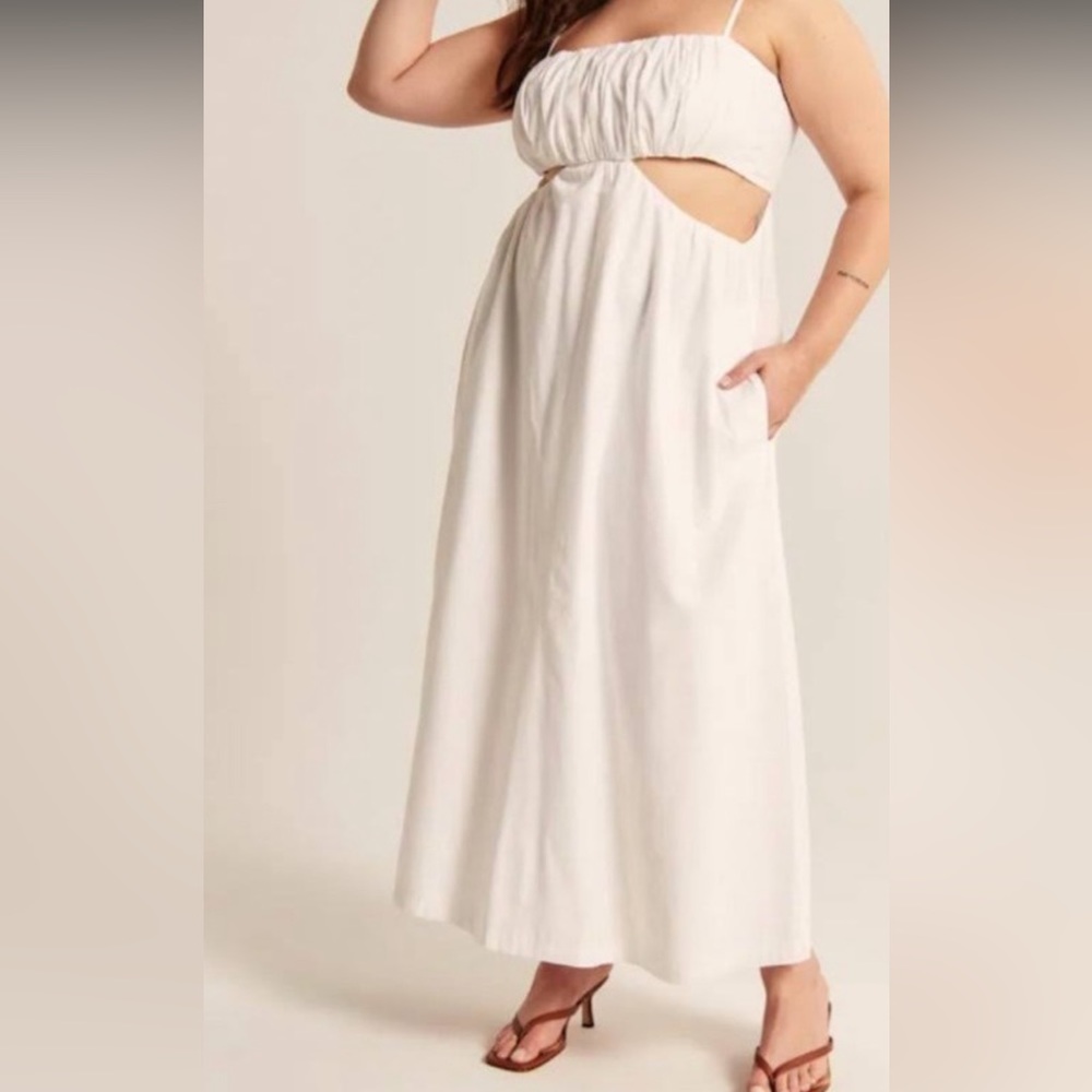 Abercrombie Bubble Top Maxi Dress